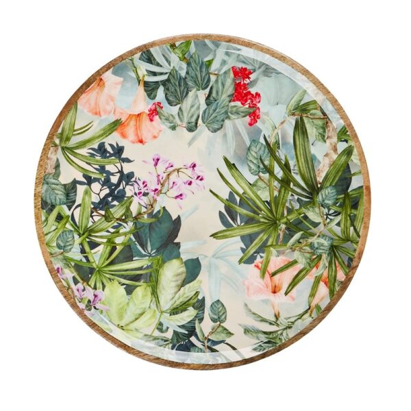 Mangowood Platter - Wild Flower